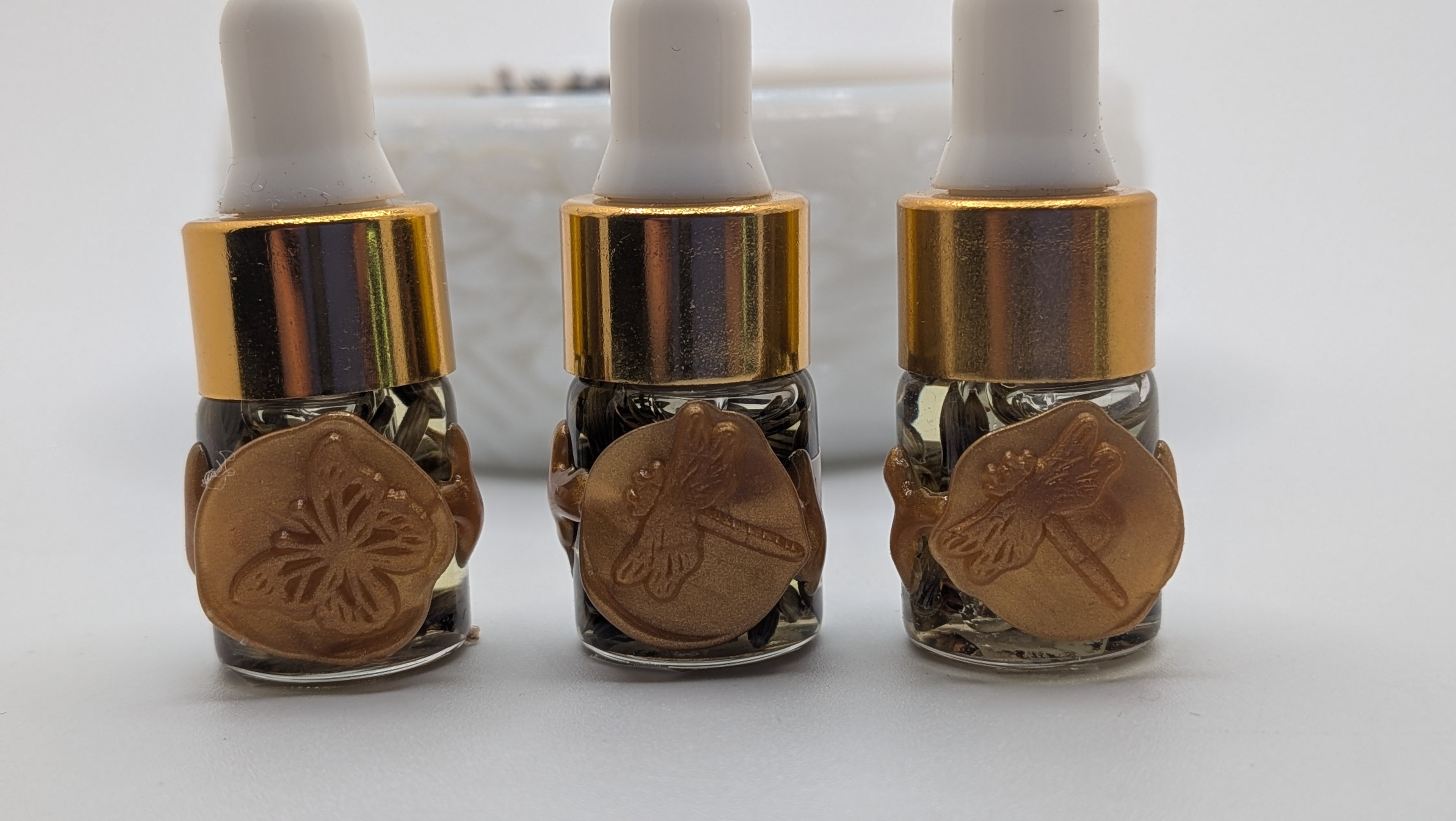 Gold Cactus Gift Lavender and Avocado Cuticle Oil. 2 ML