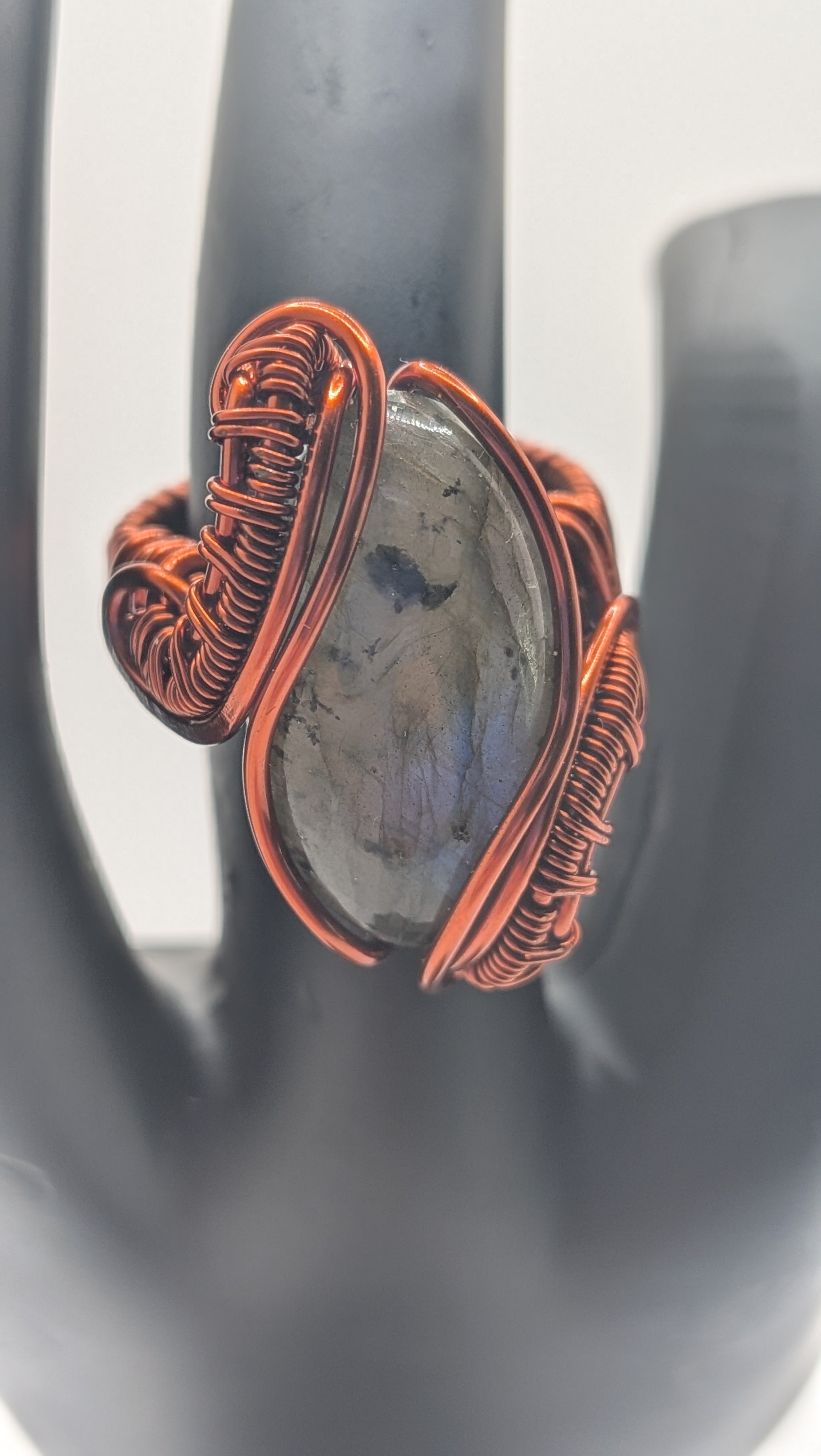 Wu-Sah Designs – Labradorite Copper Ring